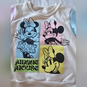 Disney Junior Kids Minnie Mouse Sweatshirt Size 2T